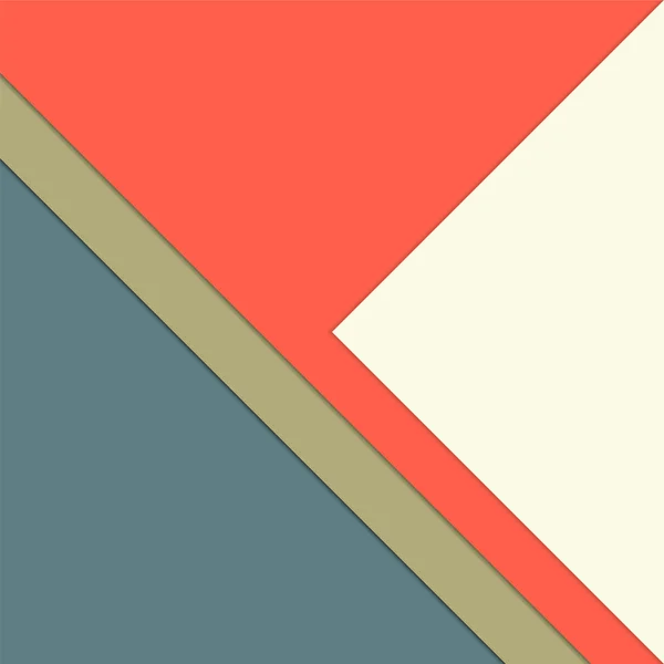 Paper layer template - multicolored minimalist background — Stock Vector