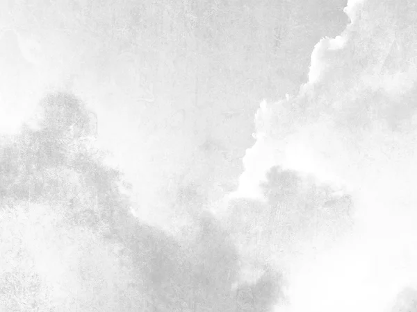Grå himmel textur bakgrund retro i mjuk blek akvarell — Stockfoto