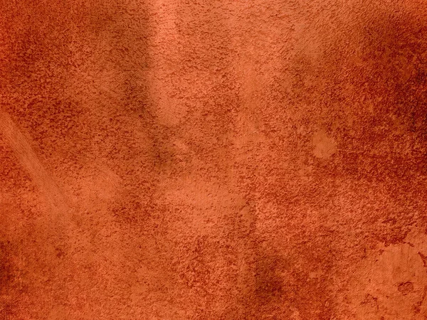 Rdza pomarańczowo czerwony abstrakcja - ciemny terakota tynki ściany tekstury — Zdjęcie stockowe