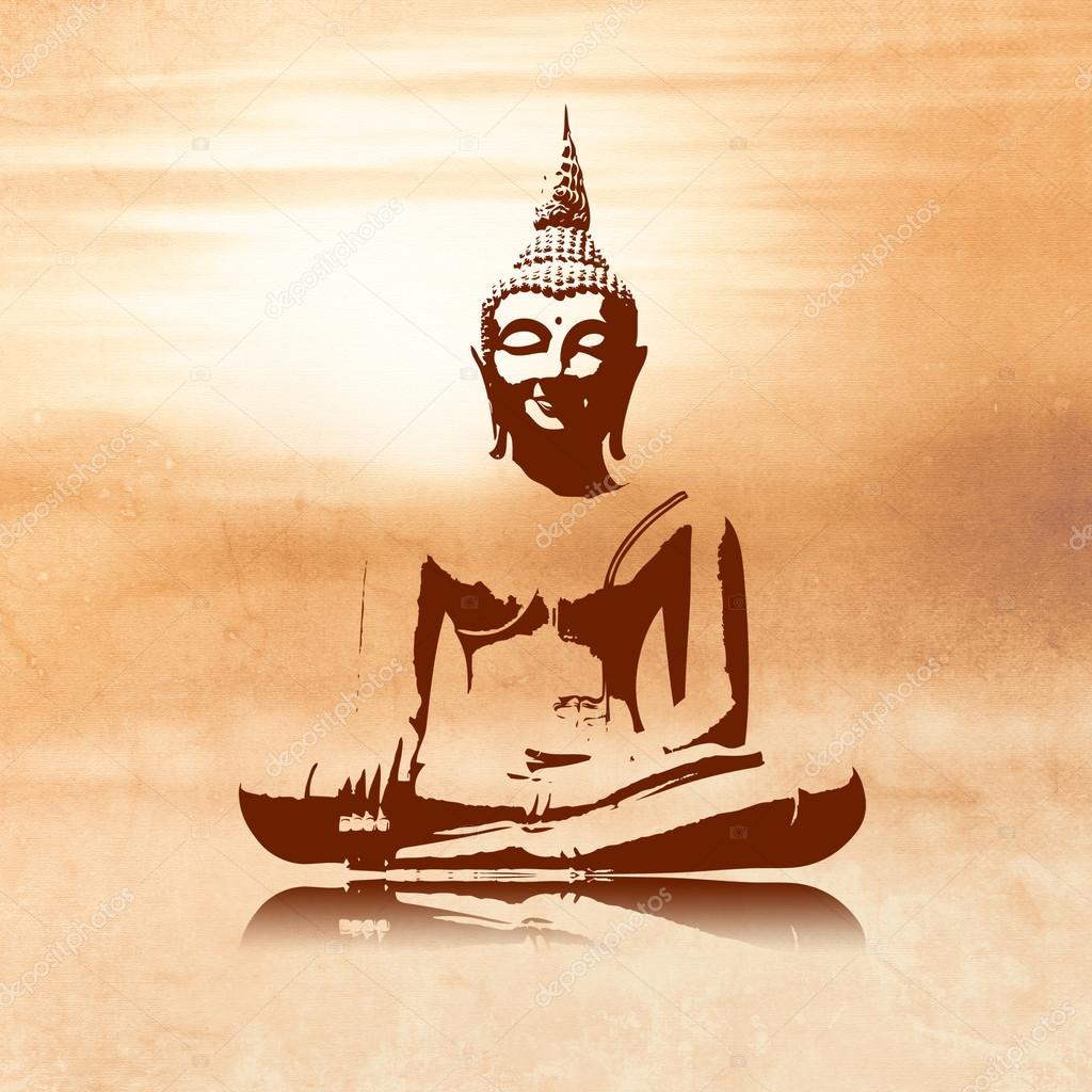 buddha lotus position small dragon landscape buddha lotus position small dragon landscape