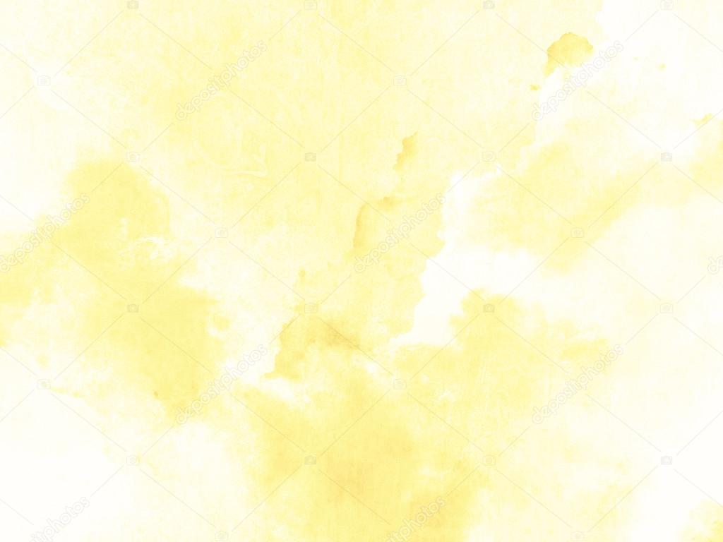 Yellow watercolor background texture Stock Photo by ©doozie 118250320