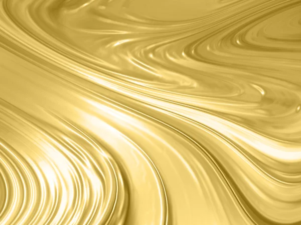 Flüssiges Gold Textur - Creme Hintergrund — Stockfoto