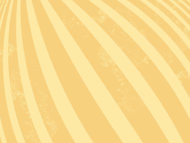 Yellow background - retro striped pattern - abstract lines clipart
