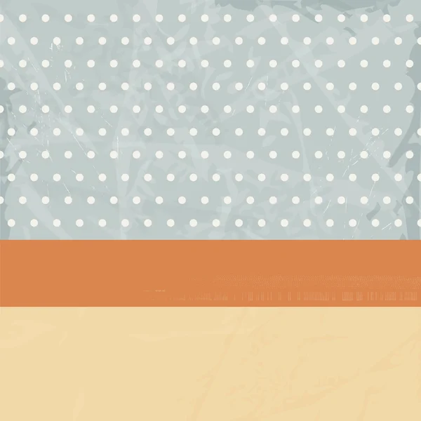 Bannière arrière-plan rétro - carte de vœux vintage — Image vectorielle