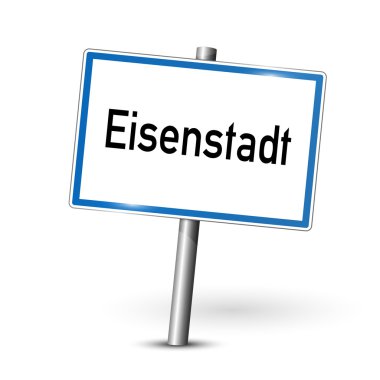Şehir işareti - Eisenstadt - Avusturya
