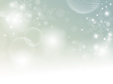 Bokeh ışıkları ile yumuşak retro renklerde kış arka plan