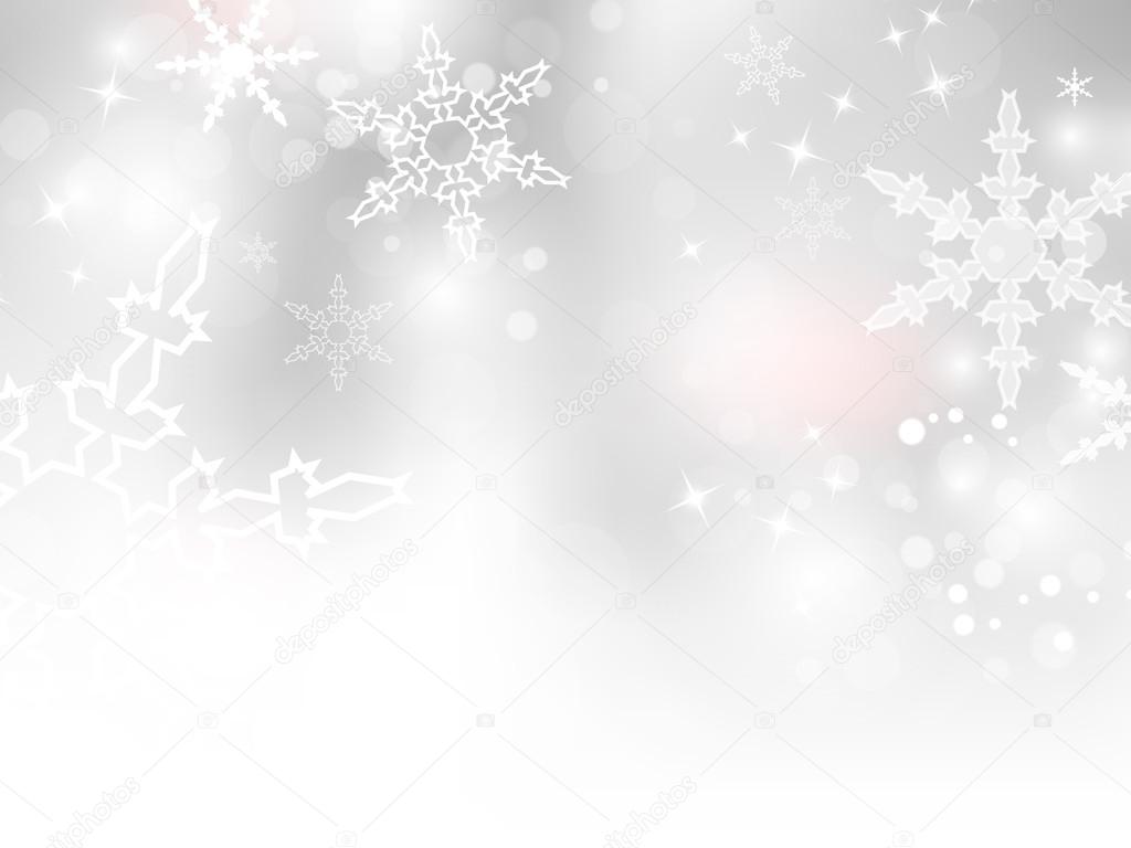 Abstract winter background soft grey with fading to white