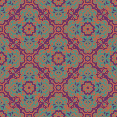 Azulejos Döşeme Vektörü Kusursuz Desen