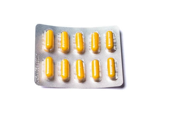 Blister z tabletkami — Zdjęcie stockowe