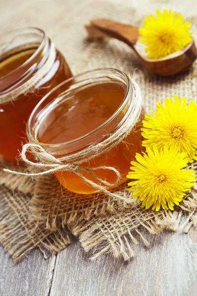 Gelé av maskrosor — Stockfoto