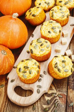 ev yapımı kabak kekler 