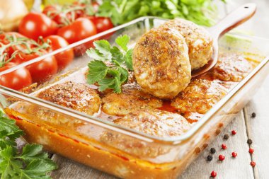 Lahana ile et pirzola 