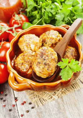 Lahana ile et pirzola 