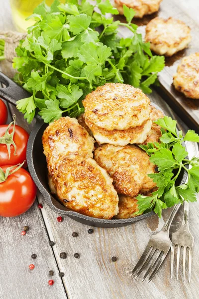 Ev yapımı tavuk krep 