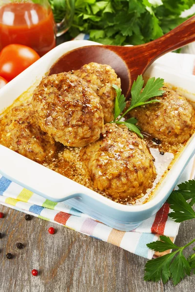 Lahana ile et pirzola 