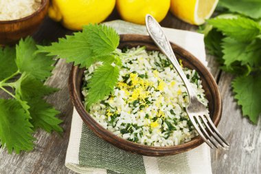 Nettles risotto 