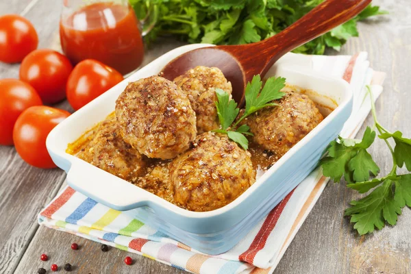 Lahana ile et pirzola 