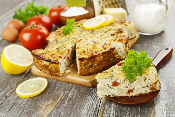 Homemade fish pie — Stock Photo, Image