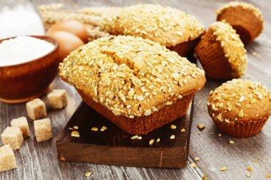 Ev yapımı kabak kekler 