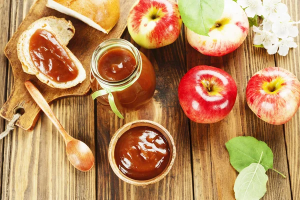 Verse appel jam — Stockfoto