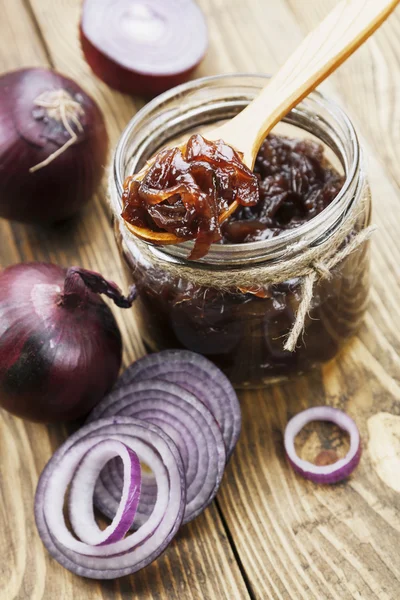 Onion jam — Stock Photo, Image