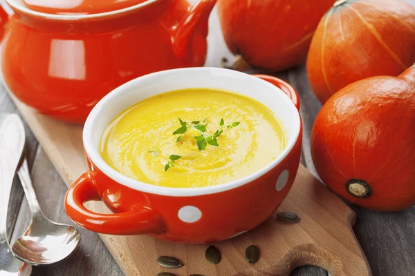 Pumpkin soup — Stock Photo, Image