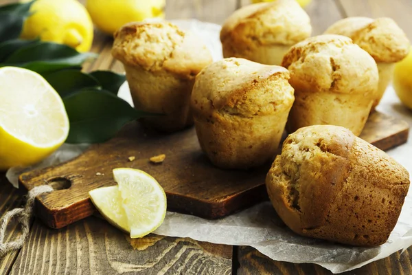Muffins au citron maison — Photo