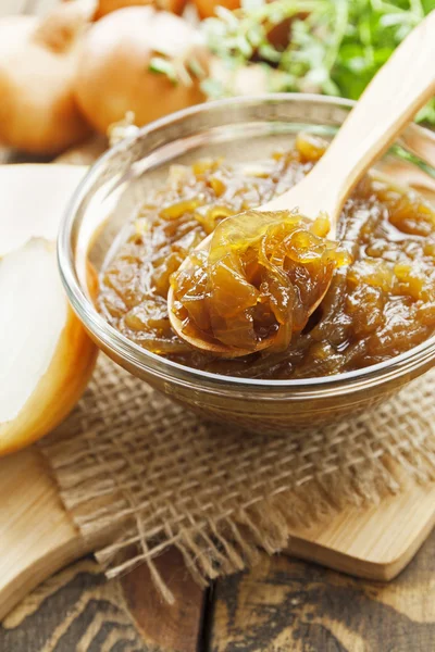 Onion jam — Stock Photo, Image