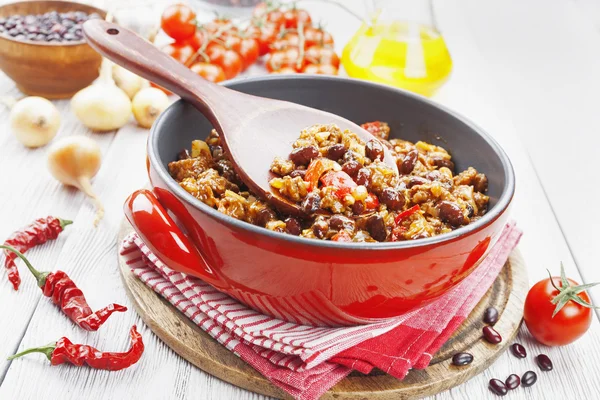 Chilli con carne — Stock fotografie