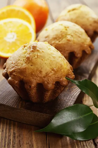 Muffins à l'orange maison — Photo