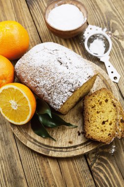 Ev yapımı turuncu kek