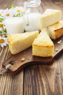 Darı ve lor ile güveç