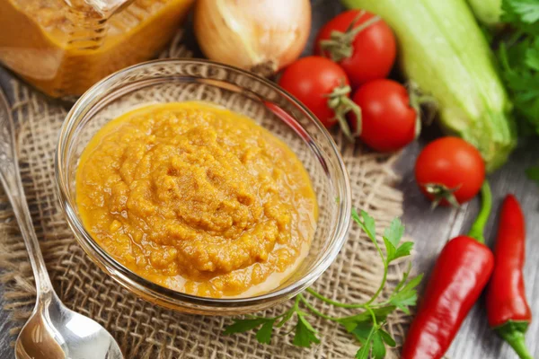 Squash puree — Stockfoto