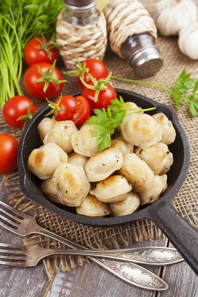 Albóndigas fritas con carne —  Fotos de Stock