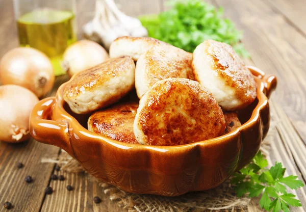 Patatas de pollo — Foto de Stock