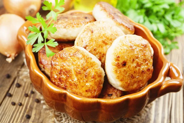 Batatas de frango — Fotografia de Stock