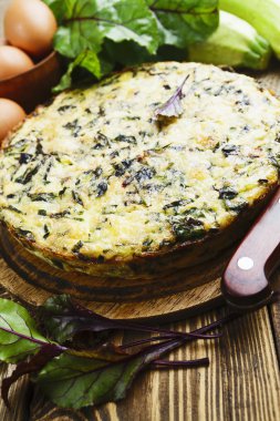 İtalyan pasta kabak ile