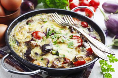 sebzeli omlet