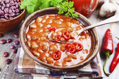 Kırmızı fasulye çorbası