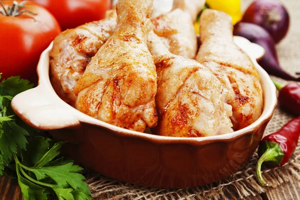 Patas de pollo asadas — Foto de Stock