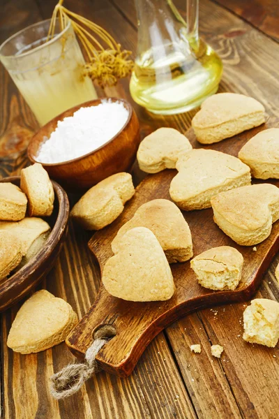 Biscuits végétariens au cornichon de concombre — Photo