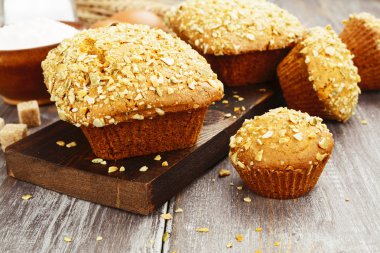 Ev yapımı kabak kekler 