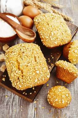 Ev yapımı kabak kekler 