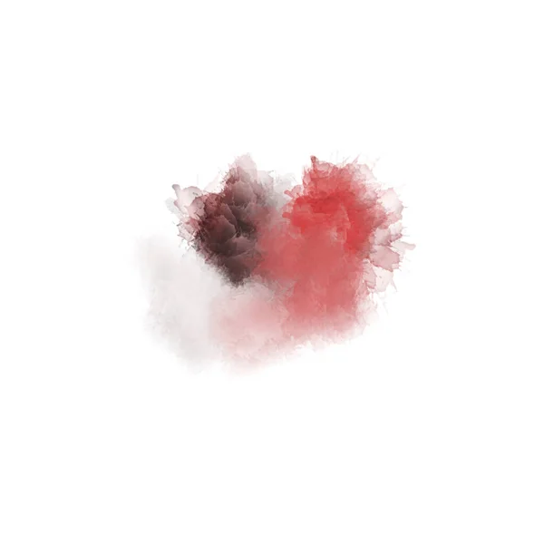 红色和灰色阴影下的艺术绘画 五彩斑斓的油漆飞溅 现代抽象艺术 — 图库照片
