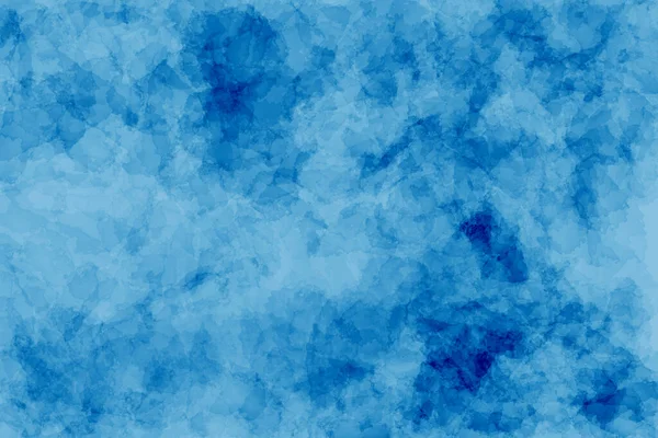 近代絵画の抽象 乾燥ブラシ塗装紙 キャンバス 青の色調でテクスチャされた背景 — ストック写真