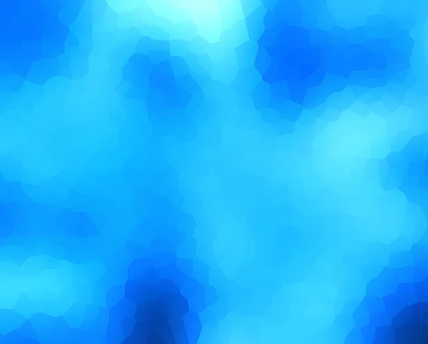 Abstraktní Mozaiková Textura Modré Geometrické Polygonové Buňky Vzorek Mřížky Pozadí — Stock fotografie