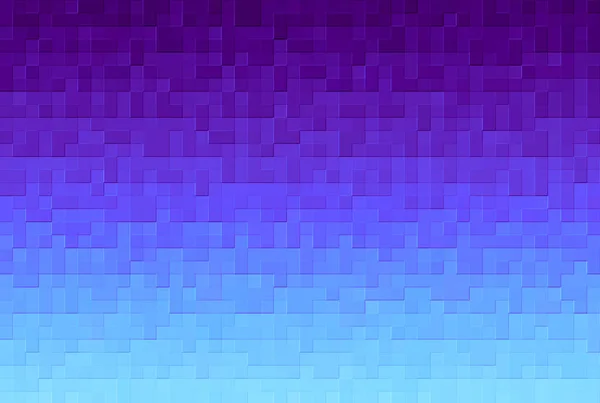 Fundo Gradiente Violeta Abstrato Textura Com Blocos Quadrados Pixel Padrão — Fotografia de Stock