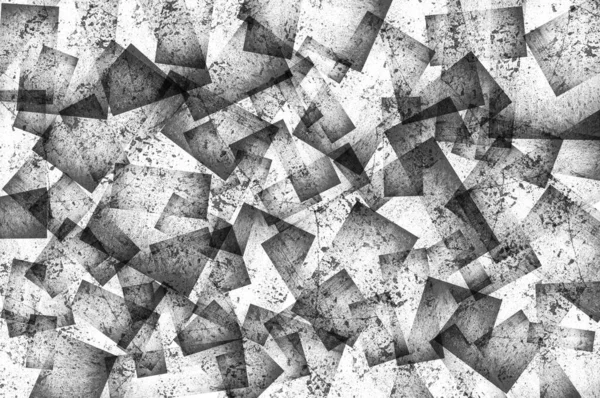 흑백의 배경이 직사각형들과 접착되어 — 스톡 사진