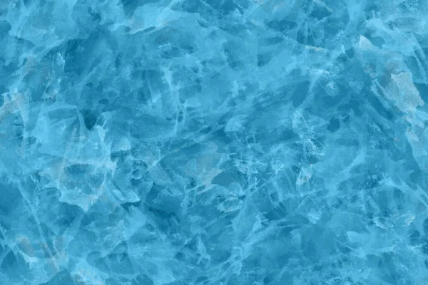 Abstraktes Blaues Aquarell Hintergrund Bunte Aquarellfarbe Textur Pinselstriche Lebhaftes Tuschefleckmuster — Stockfoto