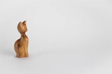 Boxwood kedisi biblo ev dekorasyonu yalıtılmış eşya ışığı